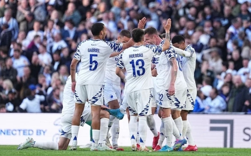 Copenhagen thể hiện sức mạnh vượt trội tại giải Đan Mạch