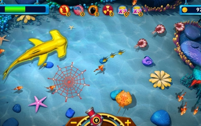 Khám phá tính năng Đặc biệt trong Bắn Cá: Lưới, Bom, Điện và Đóng băng