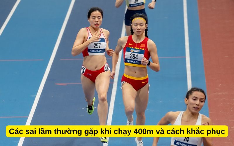 Các sai lầm thường gặp khi chạy 400m và cách khắc phục