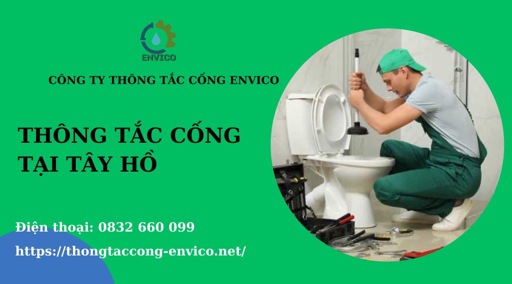 Thông Tắc Cống Tại Tây Hồ